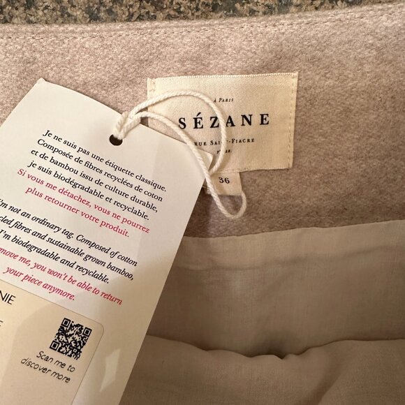 NWT Sezane Gillie Skirt US4 - Picture 2 of 5